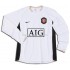 Camiseta de Fútbol Manchester United Exterior 2006-2007 Manga Corta