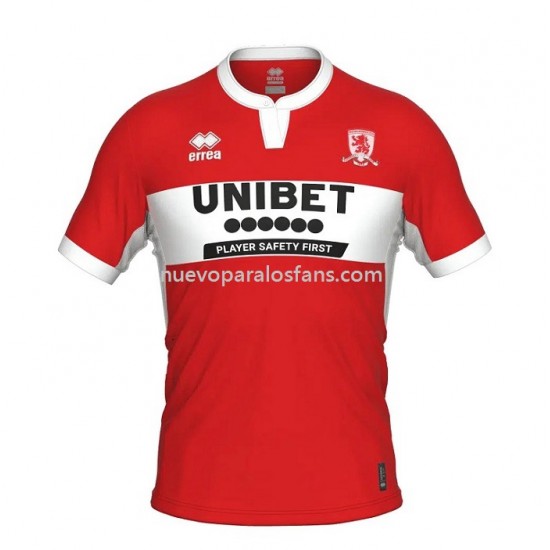 Camiseta de Fútbol Middlesbrough Casa 2022-2023 Manga Corta