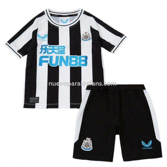 Camiseta de Fútbol Newcastle United Niño Casa 2022-2023 Manga Corta