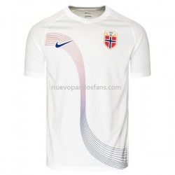 Camiseta de Fútbol Noruega Exterior 2022 Manga Corta