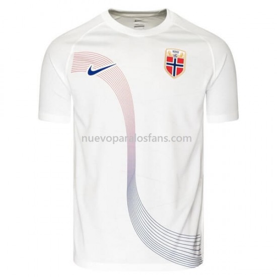 Camiseta de Fútbol Noruega Exterior 2022 Manga Corta