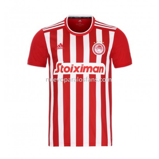 Camiseta de Fútbol Olympiacos Casa 2021-2022 Manga Corta