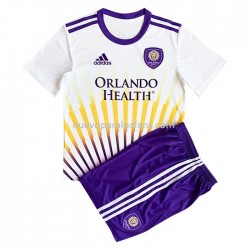 Camiseta de Fútbol Orlando City Niño Exterior 2022-2023 Manga Corta