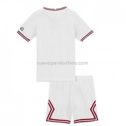 Camiseta de Fútbol Paris Saint-Germain Niño Cuarto 2021-2022 Manga Corta