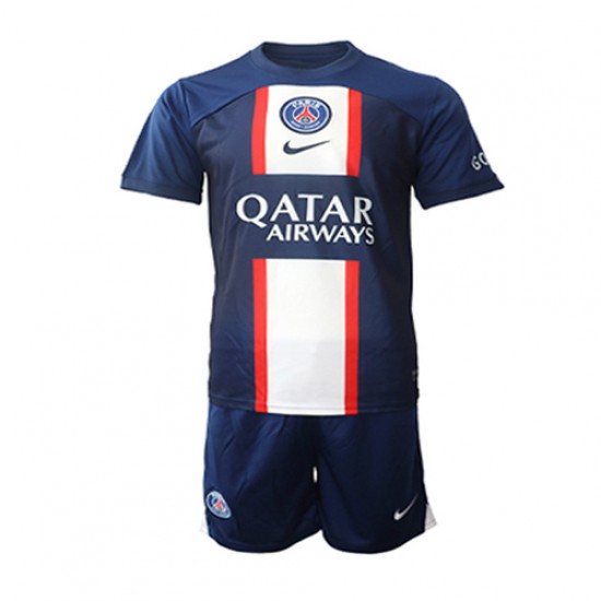 Camiseta de Fútbol Paris Saint-Germain Niño Casa 2022-2023 Manga Corta