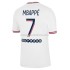 Camiseta de Fútbol Paris Saint-Germain Kylian Mbappé 7 Cuarto 2021-2022 Manga Corta