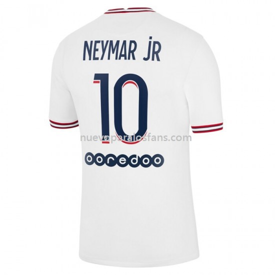 Camiseta de Fútbol Paris Saint-Germain Neymar Jr 10 Cuarto 2021-2022 Manga Corta