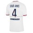 Camiseta de Fútbol Paris Saint-Germain Sergio Ramos 4 Cuarto 2021-2022 Manga Corta
