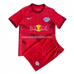 Camiseta de Fútbol RB Leipzig Niño Exterior 2022-2023 Manga Corta
