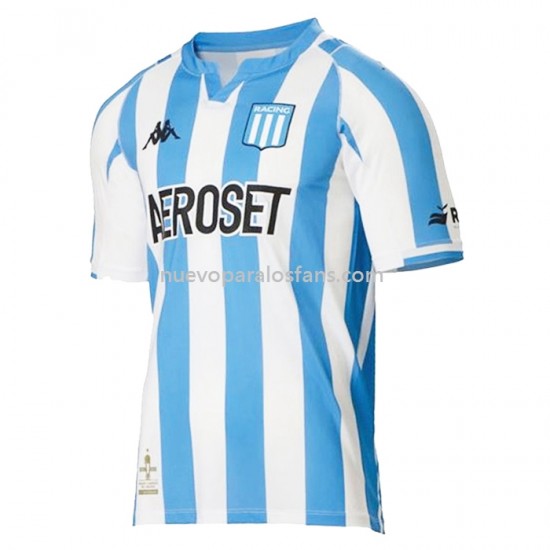 Camiseta de Fútbol Racing Club Casa 2022-2023 Manga Corta