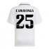 Camiseta de Fútbol Real Madrid Camavinga 25 Casa 2022-2023 Manga Corta