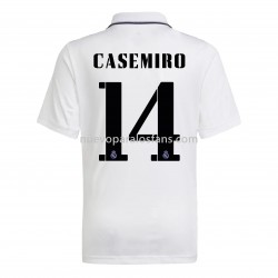 Camiseta de Fútbol Real Madrid Casemiro 14 Casa 2022-2023 Manga Corta