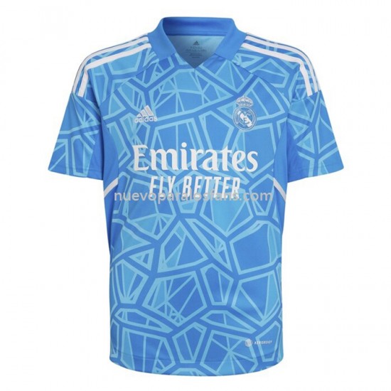 Camiseta de Fútbol Real Madrid Portero Casa 2022-2023 Manga Corta