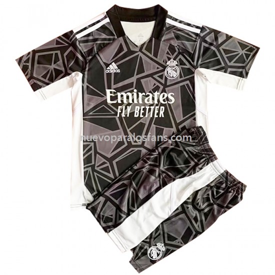 Camiseta de Fútbol Real Madrid Portero Niño Exterior 2022-2023 Manga Corta