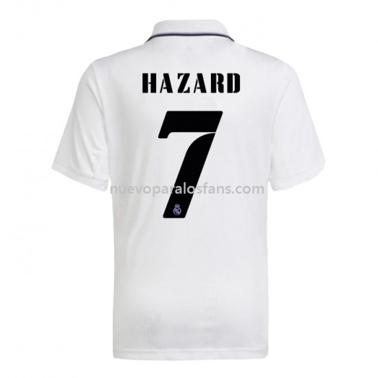 Camiseta de Fútbol Real Madrid Hazard 7 Casa 2022-2023 Manga Corta