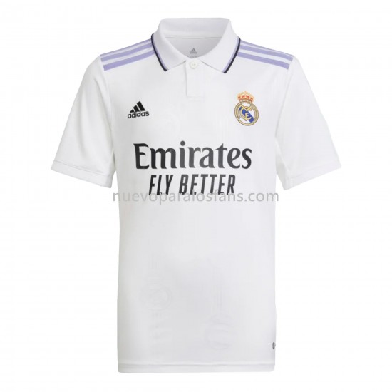 Camiseta de Fútbol Real Madrid Casa 2022-2023 Manga Corta