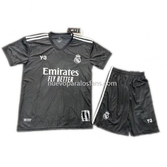 Camiseta de Fútbol Real Madrid Niño Cuarto 2021-2022 Manga Corta