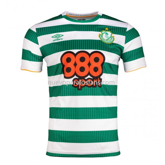 Camiseta de Fútbol Shamrock Rovers Casa 2021-2022 Manga Corta