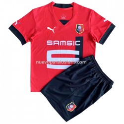 Camiseta de Fútbol Stade Rennais Niño Casa 2022-2023 Manga Corta