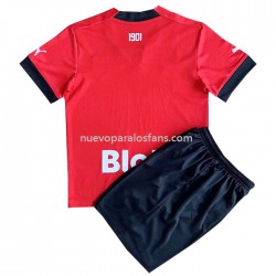 Camiseta de Fútbol Stade Rennais Niño Casa 2022-2023 Manga Corta