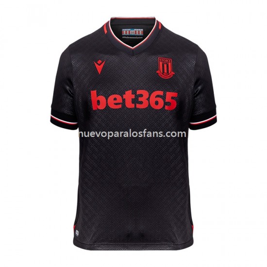 Camiseta de Fútbol Stoke City Exterior 2022-2023 Manga Corta