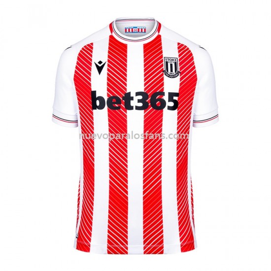 Camiseta de Fútbol Stoke City Casa 2022-2023 Manga Corta