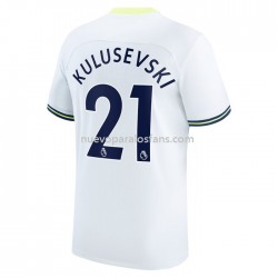 Camiseta de Fútbol Tottenham Hotspur Dejan Kulusevski 21 Casa 2022-2023 Manga Corta