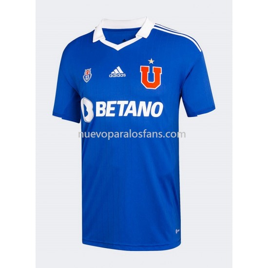 Camiseta de Fútbol Universidad de Chile Casa 2022 Manga Corta