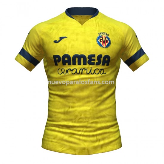 Camiseta de Fútbol Villarreal CF Casa 2022-2023 Manga Corta