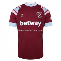 Camiseta de Fútbol West Ham United Casa 2022-2023 Manga Corta