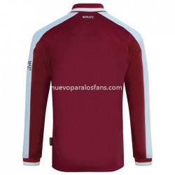 Camiseta de Fútbol West Ham United Casa 2021-2022 Manga Larga
