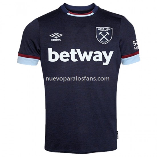 Camiseta de Fútbol West Ham United Tercera 2021-2022 Manga Corta