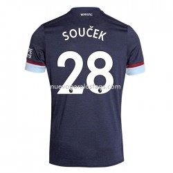 Camiseta de Fútbol West Ham United Tomas Tercera 2021-2022 Manga Corta