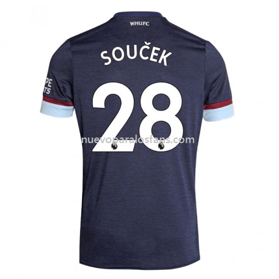 Camiseta de Fútbol West Ham United Tomas Tercera 2021-2022 Manga Corta