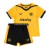 Camiseta de Fútbol Wolverhampton Wanderers Niño Casa 2022-2023 Manga Corta