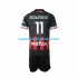 Camiseta de Fútbol AC Milan Ibrahimović 11 Niño Casa 2022-2023 Manga Corta