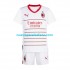 Camiseta de Fútbol AC Milan Niño Exterior 2022-2023 Manga Corta