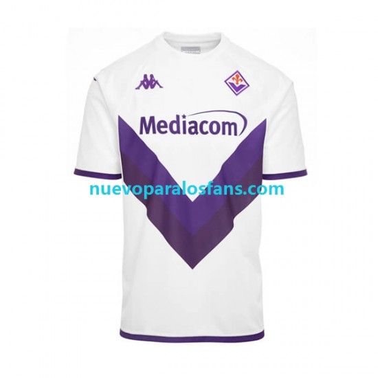 Camiseta de Fútbol ACF Fiorentina Hombre Exterior 2022-2023 Manga Corta