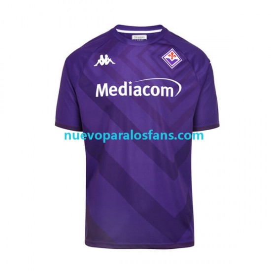 Camiseta de Fútbol ACF Fiorentina Hombre Casa 2022-2023 Manga Corta