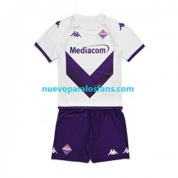 Camiseta de Fútbol ACF Fiorentina Niño Exterior 2022-2023 Manga Corta