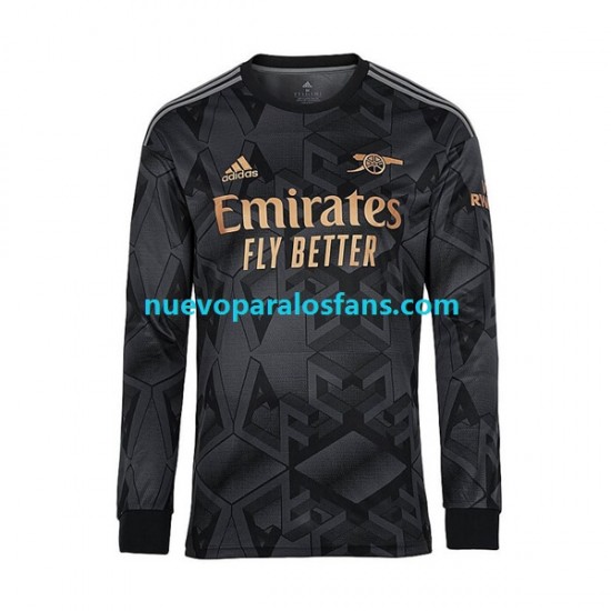 Camiseta de Fútbol Arsenal Hombre Exterior 2022-2023 Manga Larga