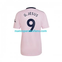 Camiseta de Fútbol Arsenal Gabriel Jesus 9 Hombre Tercera 2022-2023 Manga Corta