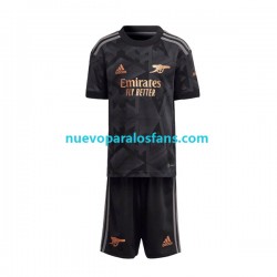 Camiseta de Fútbol Arsenal Niño Exterior 2022-2023 Manga Corta