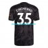 Camiseta de Fútbol Arsenal Zinchenko 35 Hombre Exterior 2022-2023 Manga Corta