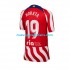 Camiseta de Fútbol Atlético Madrid Alvaro Morata 19 Hombre Casa 2022-2023 Manga Corta
