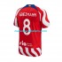 Camiseta de Fútbol Atlético Madrid Antoine Griezmann 8 Hombre Casa 2022-2023 Manga Corta
