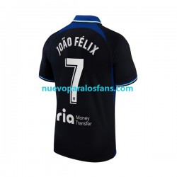 Camiseta de Fútbol Atlético Madrid Joao Felix 7 Hombre Exterior 2022-2023 Manga Corta