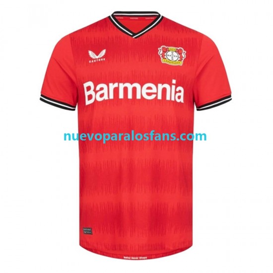 Camiseta de Fútbol Bayer 04 Leverkusen Hombre Casa 2022-2023 Manga Corta