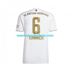 Camiseta de Fútbol Bayern de Múnich Joshua Kimmich 6 Hombre Exterior 2022-2023 Manga Corta