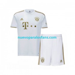 Camiseta de Fútbol Bayern de Múnich Niño Exterior 2022-2023 Manga Corta